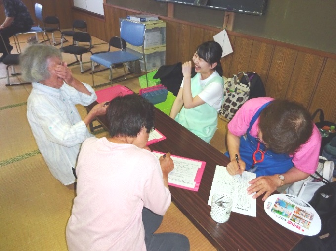 まちの保健室の様子