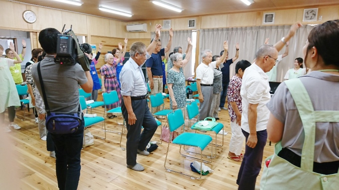 「まちの保健室」の様子