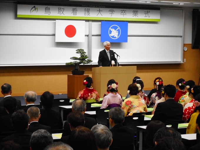 △山田修平理事長式辞