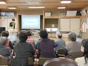 △ミニ講演会の様子