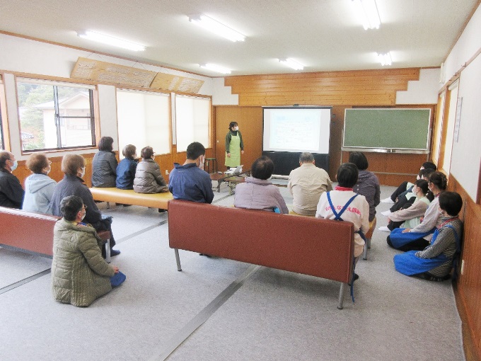 田内自治公民館で「まちの保健室（出前型）」を開催しました