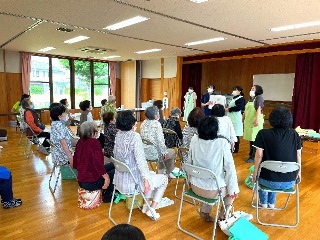 まちの保健室 in 昭和町自治公民館