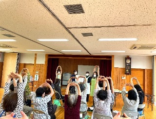 まちの保健室 in 昭和町自治公民館