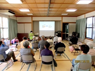 「まちの保健室」in みどり町自治公民館