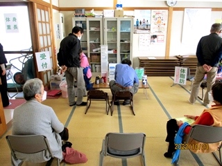 「まちの保健室」in みどり町自治公民館