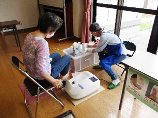 「まちの保健室」in 上灘コミュニティセンター