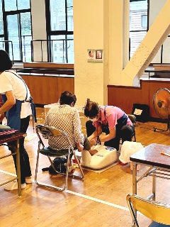 「まちの保健室」㏌ 鳥取市武道館