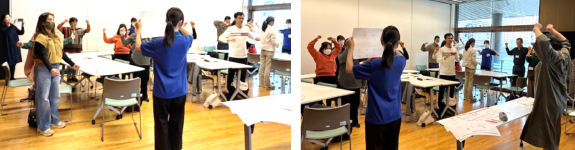 参加者の方との交流の様子