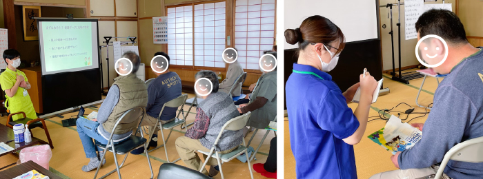 鳥取看護大学まちの保健室 in 北栄町江北浜多目的研修集会施設