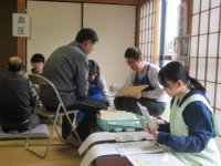 田内自治公民館で「まちの保健室」を開催しました