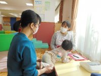 倉吉市子育て総合支援センター「おひさま」にて「まちの保健室」を行いました