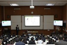 青谷高等学校のみなさんが見学に来られました！