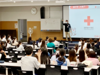 鳥取看護大学学生赤十字奉仕団研修会開催