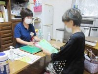 倉吉市研屋町で「まちの保健室」を開催しました