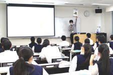 鳥取湖陵高等学校 緑地デザイン科のみなさんが見学に来られました！