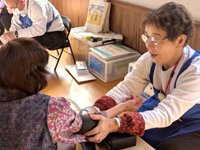 「鳥取看護大学 まちの保健室」in 水尻公民館